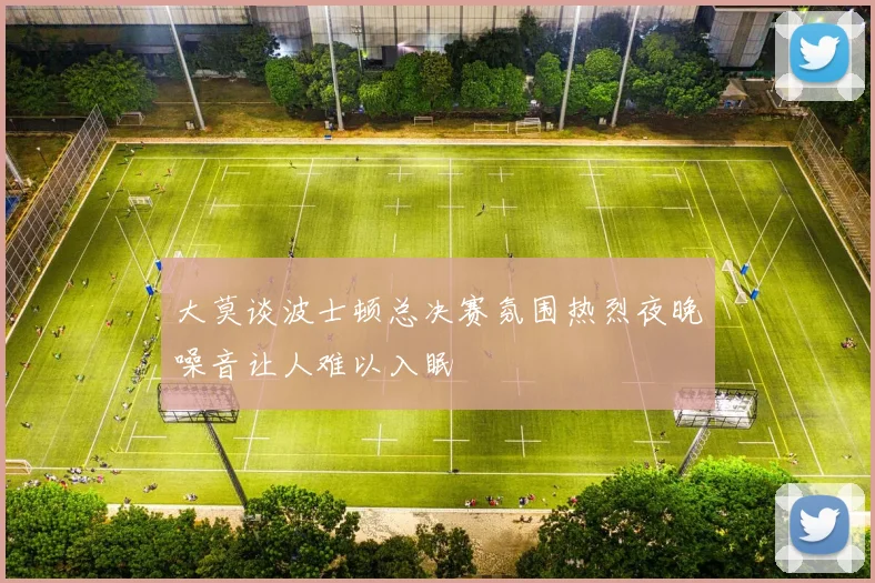 大莫谈波士顿总决赛氛围热烈夜晚噪音让人难以入眠